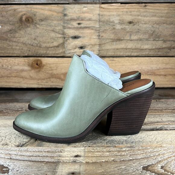 Lucky Brand Lullin Heel Mule - Olive - 6 - New without box - Picture 1 of 8